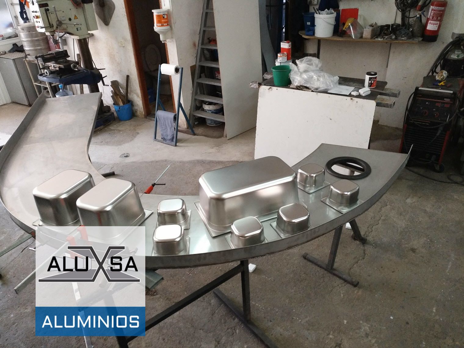Stainless steel bar counter in Tenerife 3