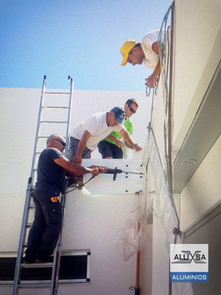 escalera de aluminio estructural en tenerife 10