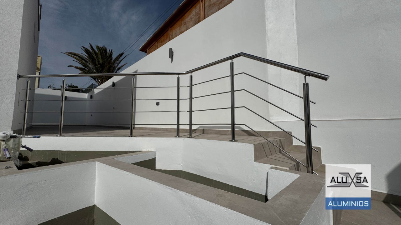 pasamanos exterior vivienda tenerife