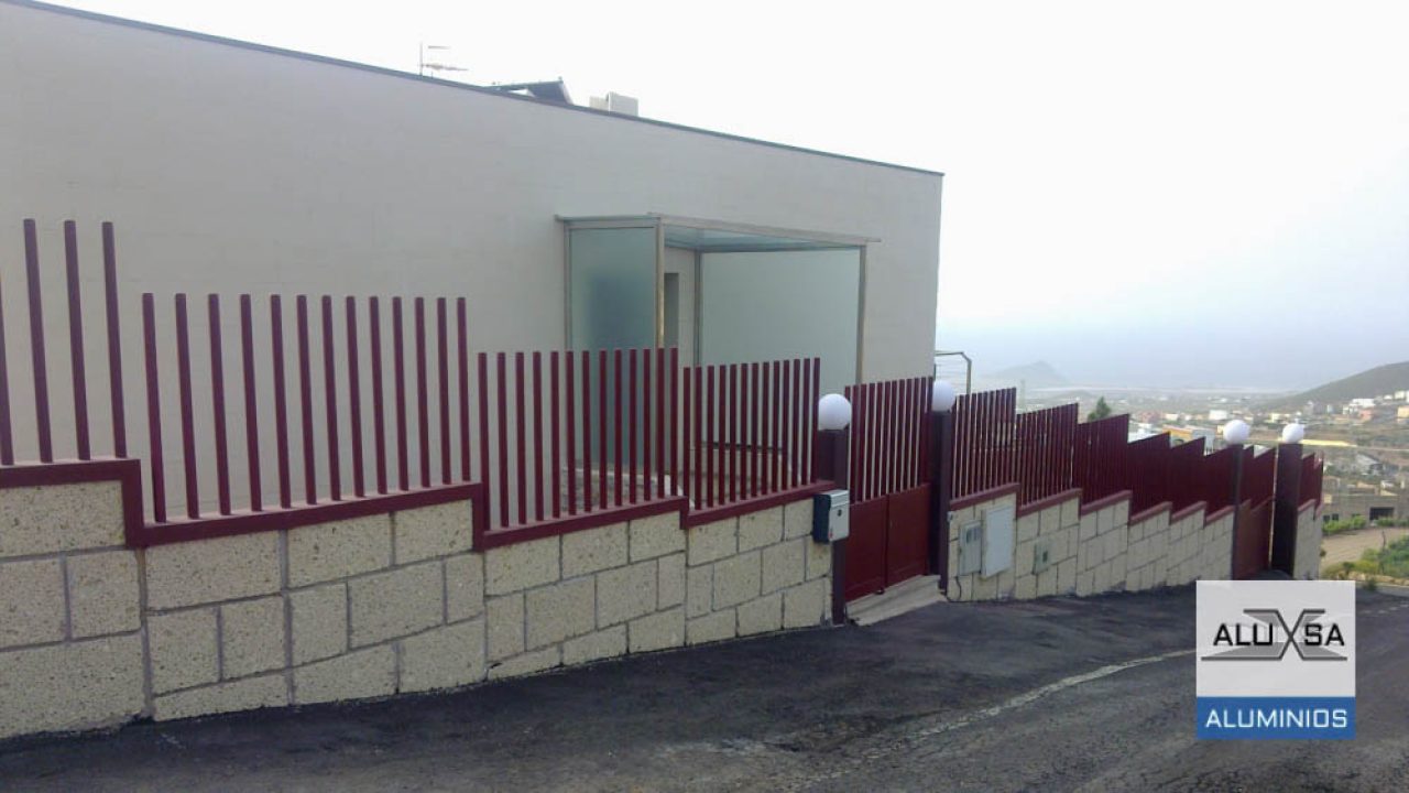 Valla Perimetral para Vivienda Unifamiliar – Tenerife
